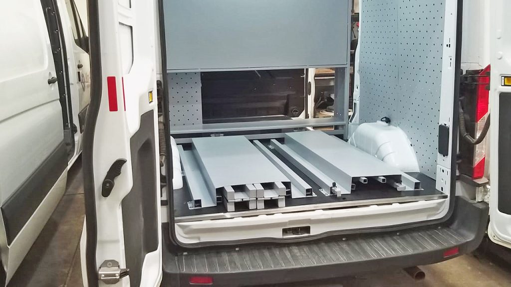 Taller movil - oficina movil - equipamiento para camioneta