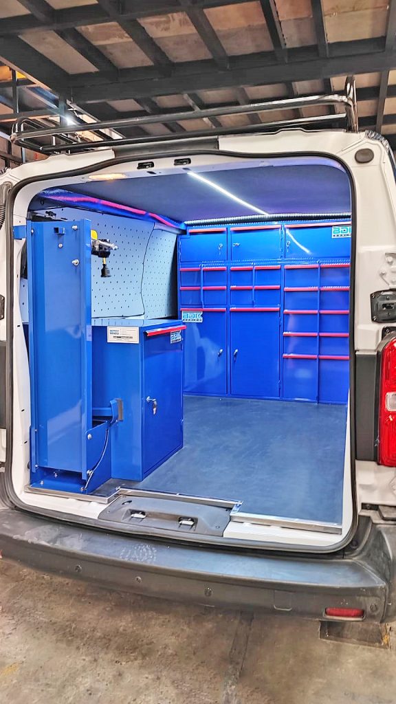 Taller movil - Equipamiento vehicular - Camionetas - BDK Design
