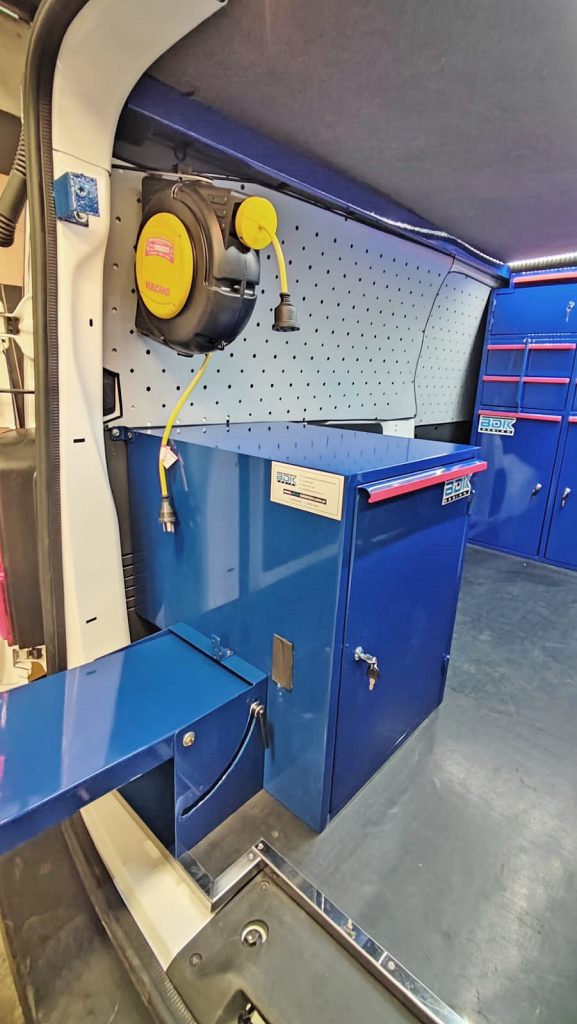 Taller movil - Equipamiento vehicular - Camionetas - BDK Design