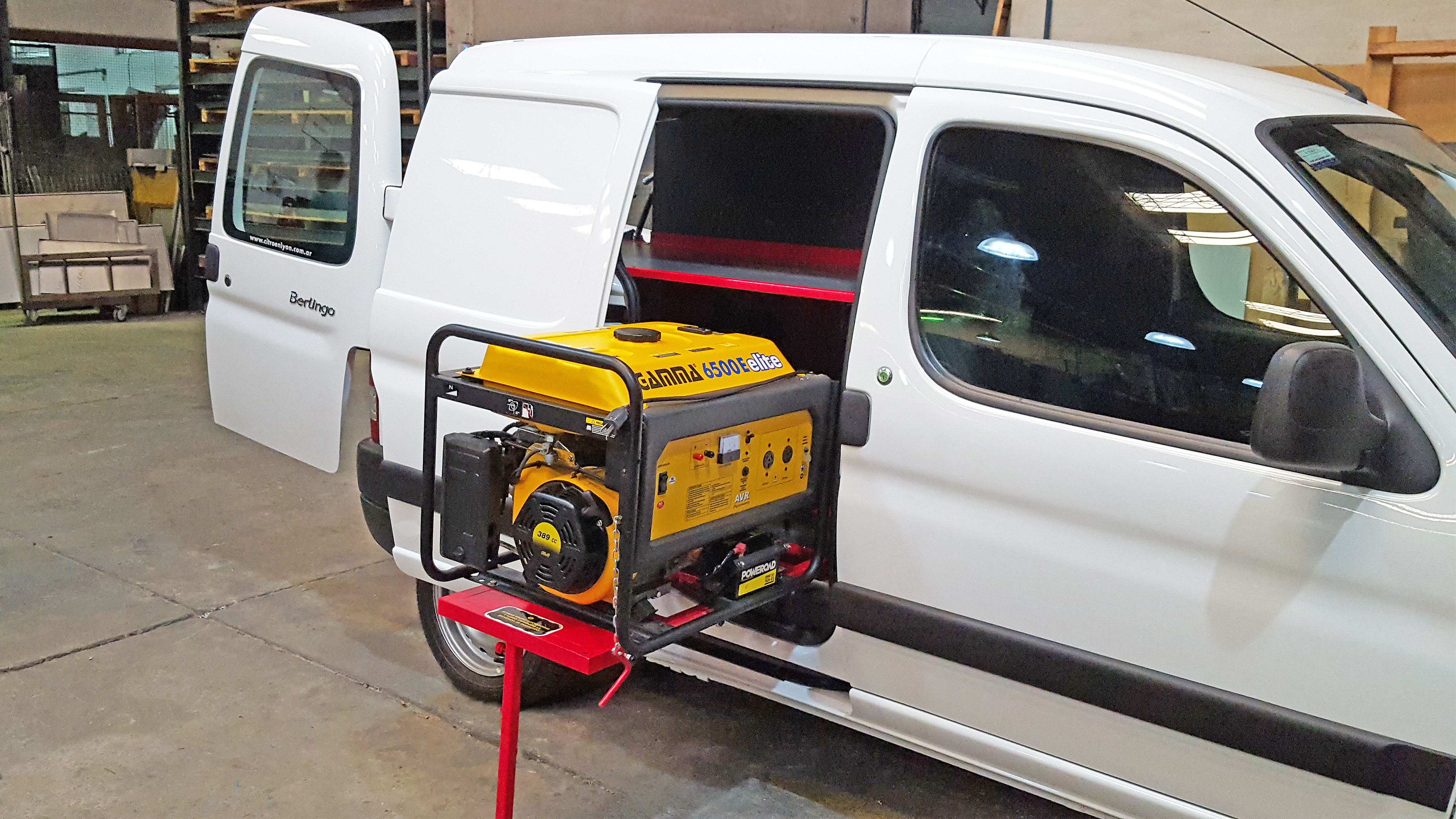 Taller movil - equipamiento de furgoneta - BDK Design