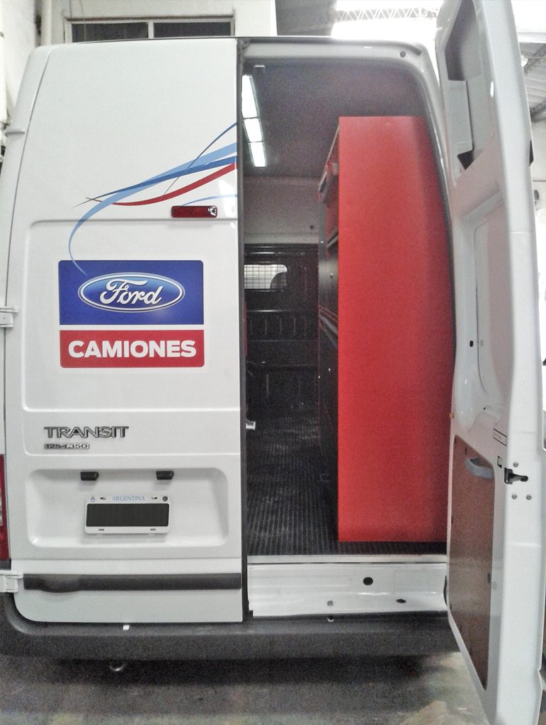 Taller movil - equipamietno vehicular - BDK Design